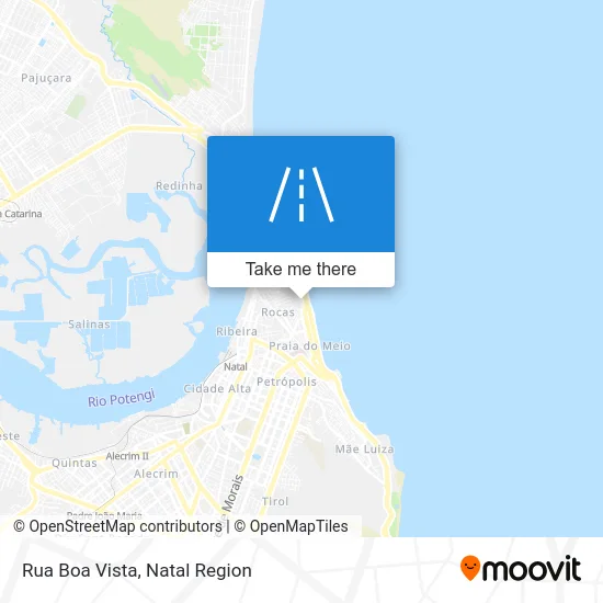 Rua Boa Vista map