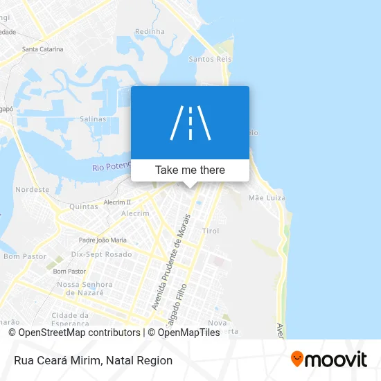 Rua Ceará Mirim map