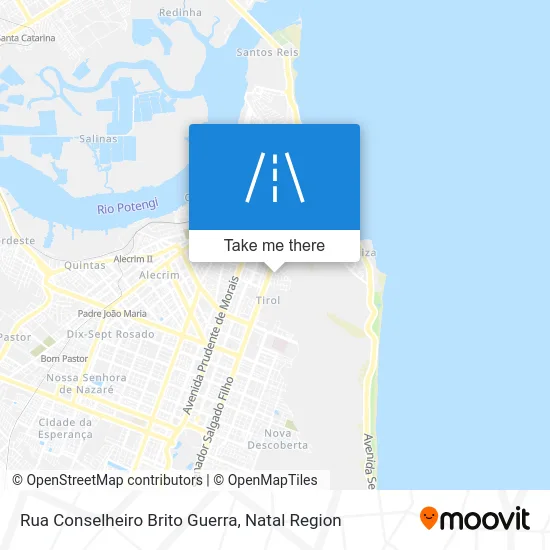 Rua Conselheiro Brito Guerra map