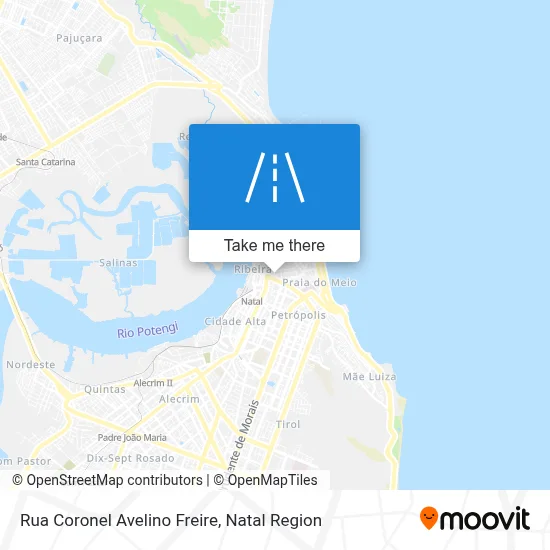 Rua Coronel Avelino Freire map