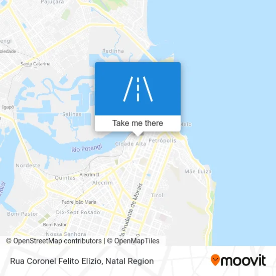 Rua Coronel Felito Elízio map