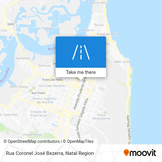 Rua Coronel José Bezerra map