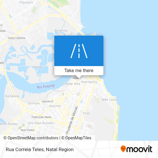 Rua Correia Teles map