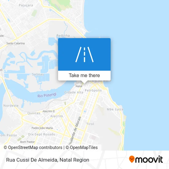 Rua Cussi De Almeida map