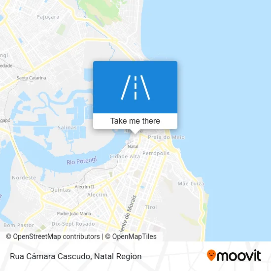 Rua Câmara Cascudo map
