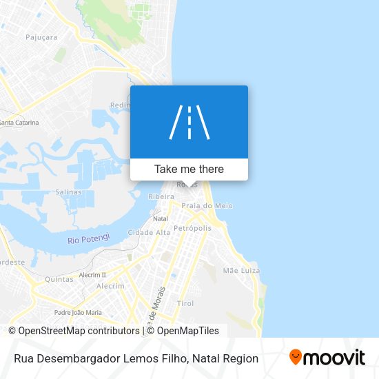Rua Desembargador Lemos Filho map