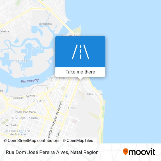 Rua Dom José Pereira Alves map