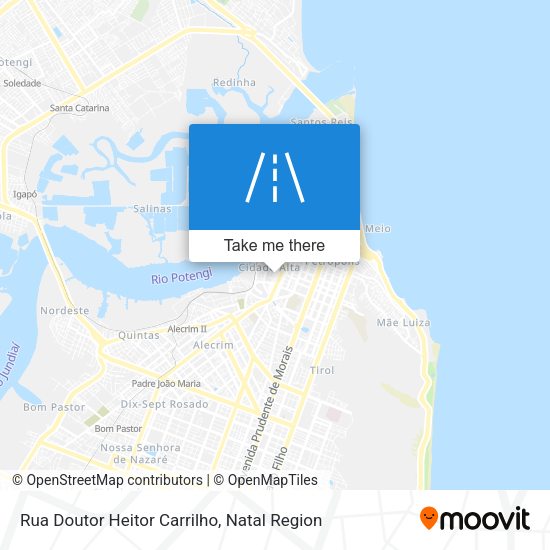 Rua Doutor Heitor Carrilho map