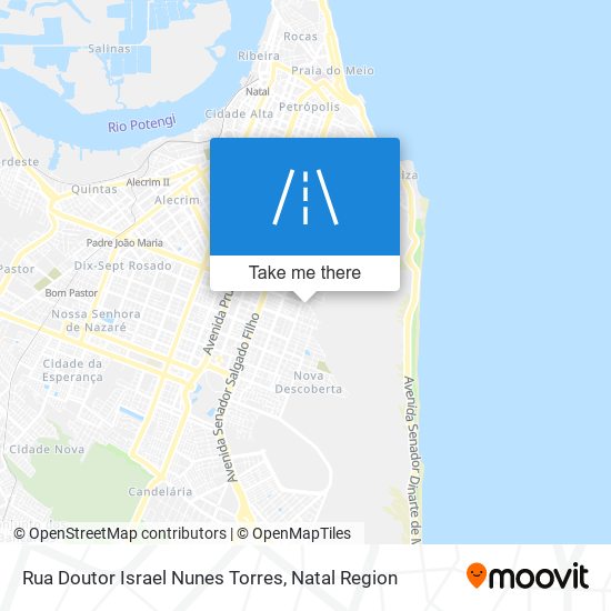 Rua Doutor Israel Nunes Torres map