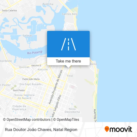 Rua Doutor João Chaves map