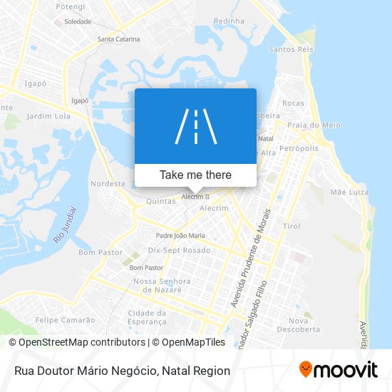 Rua Doutor Mário Negócio map