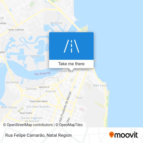 Rua Felipe Camarão map