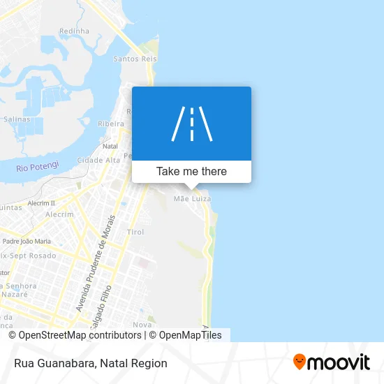 Rua Guanabara map