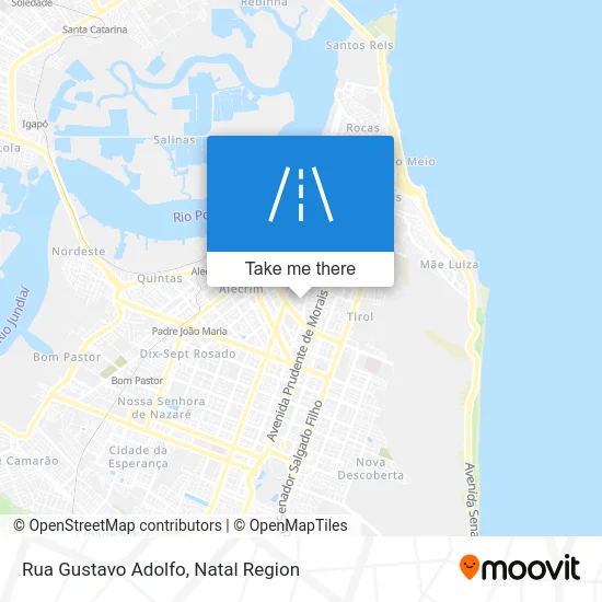 Rua Gustavo Adolfo map