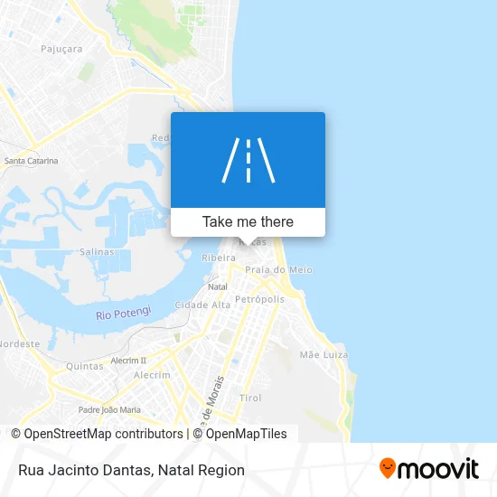 Rua Jacinto Dantas map