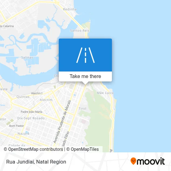 Rua Jundiaí map