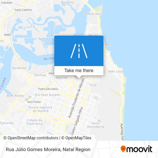 Rua Júlio Gomes Moreira map