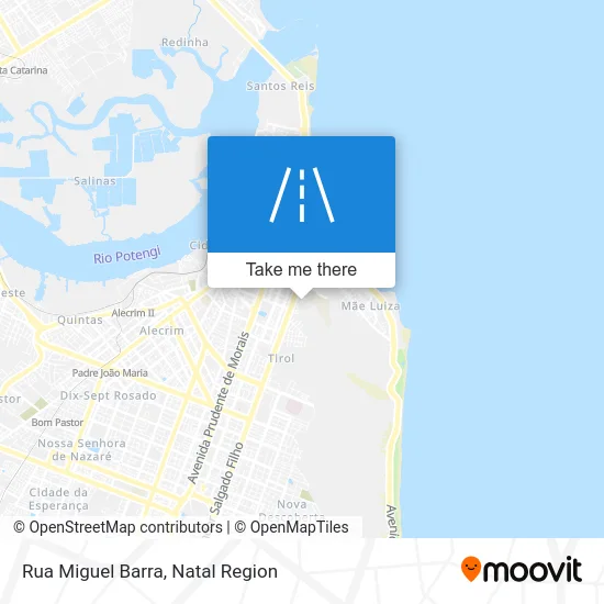 Rua Miguel Barra map
