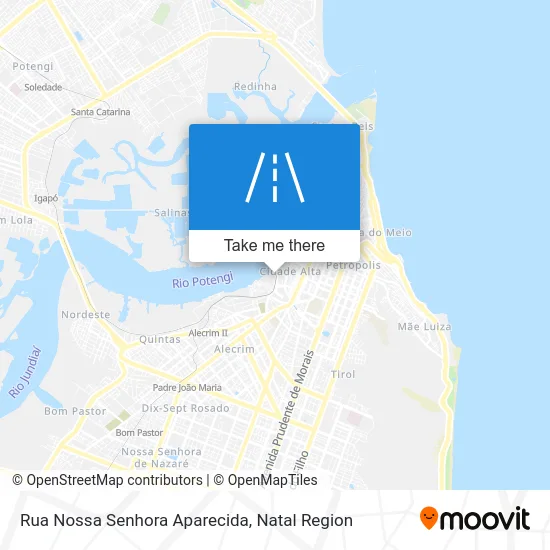 Rua Nossa Senhora Aparecida map