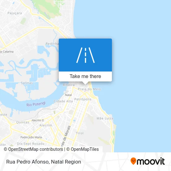 Rua Pedro Afonso map
