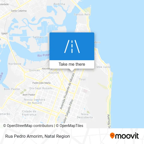 Rua Pedro Amorim map