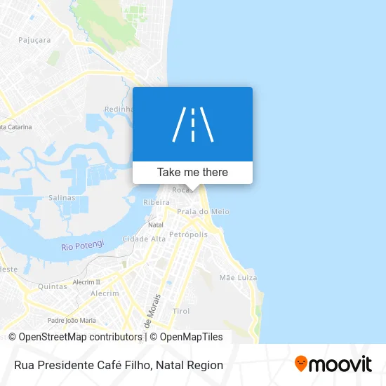 Rua Presidente Café Filho map