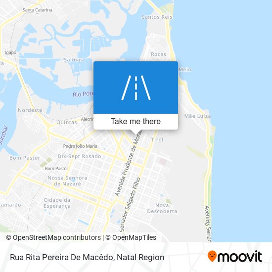 Mapa Rua Rita Pereira De Macêdo
