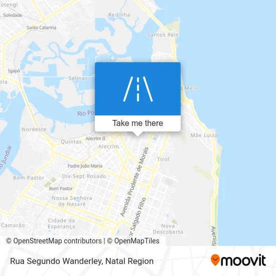 Rua Segundo Wanderley map