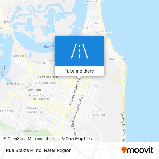 Rua Souza Pinto map