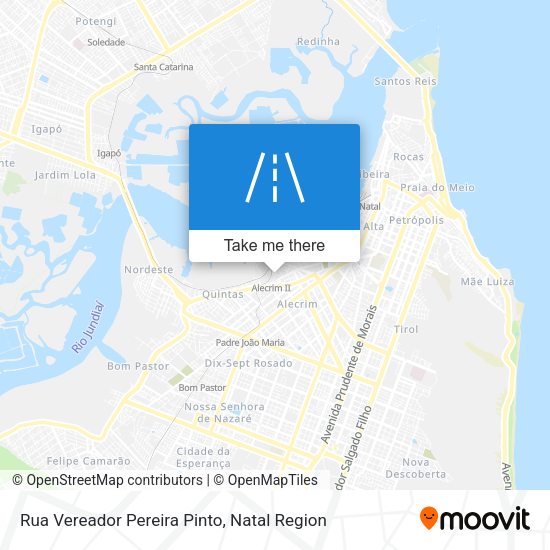 Rua Vereador Pereira Pinto map