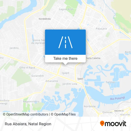 Rua Abaiara map