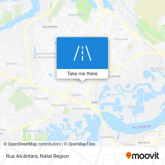 Rua Alcântara map