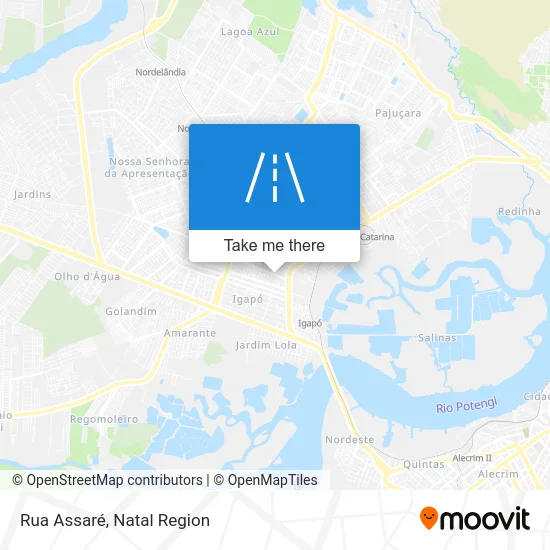 Rua Assaré map