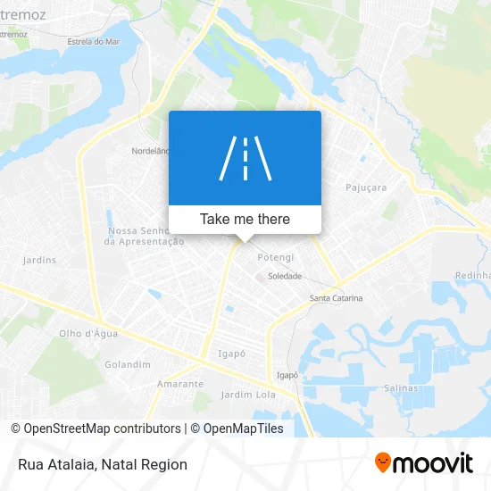 Rua Atalaia map