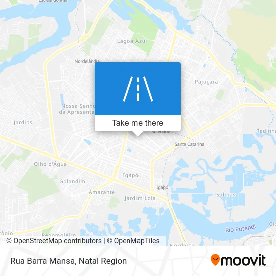Rua Barra Mansa map