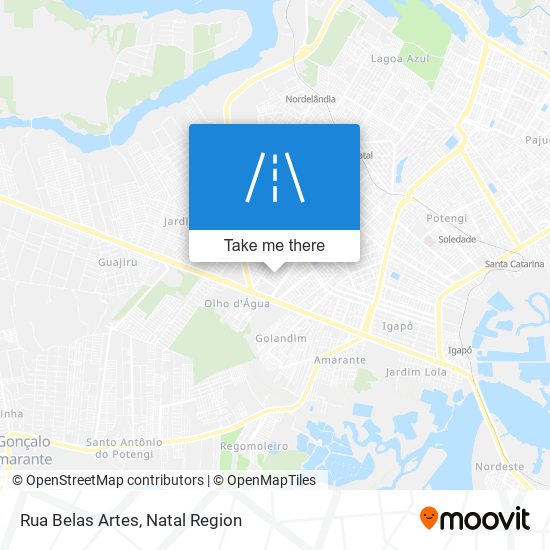 Rua Belas Artes map