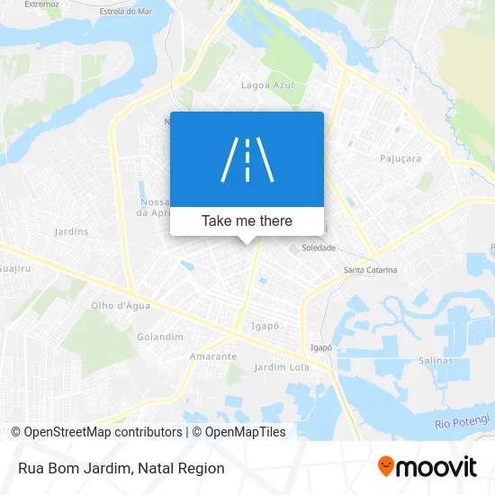 Rua Bom Jardim map