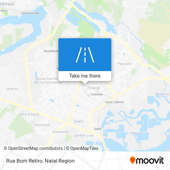 Rua Bom Retiro map