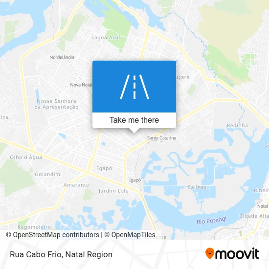 Rua Cabo Frio map