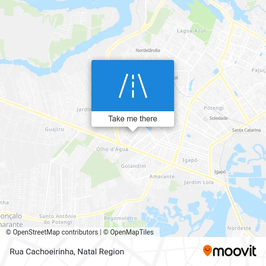 Rua Cachoeirinha map