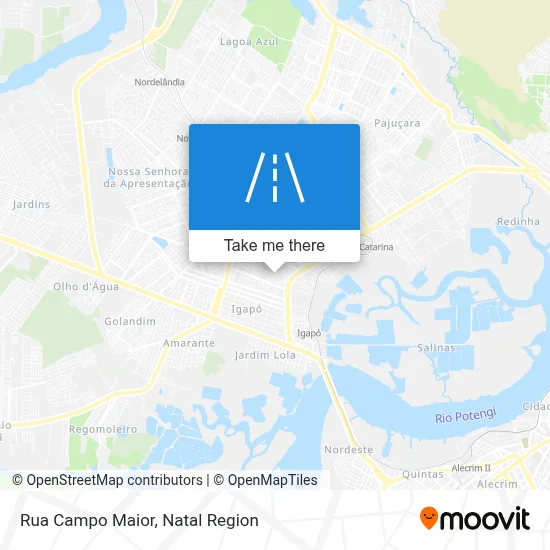 Rua Campo Maior map