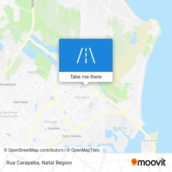 Rua Carapeba map