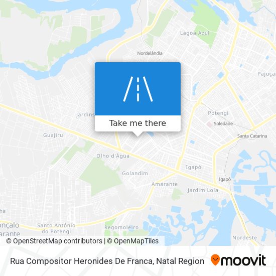 Rua Compositor Heronides De Franca map