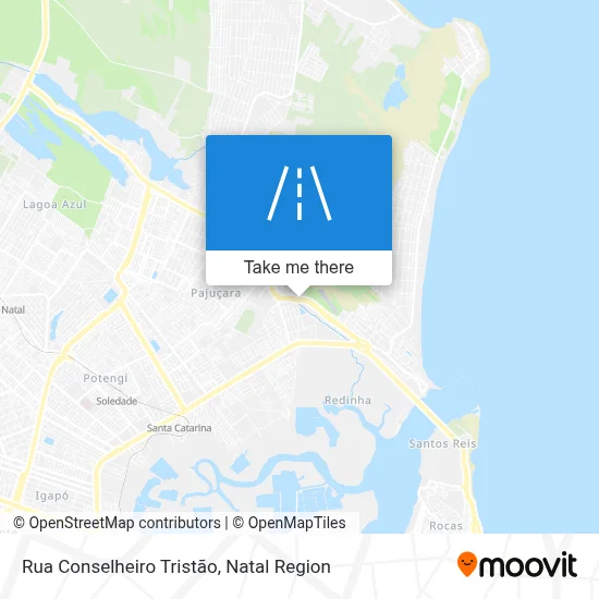 Rua Conselheiro Tristão map