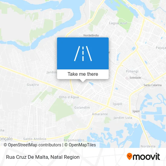 Rua Cruz De Malta map