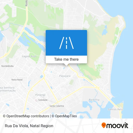 Rua Da Viola map