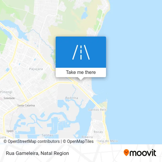 Rua Gameleira map