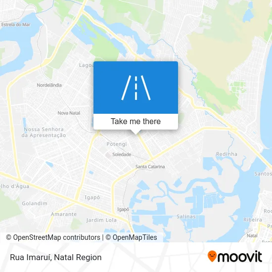 Rua Imaruí map