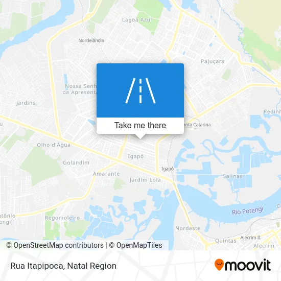 Rua Itapipoca map