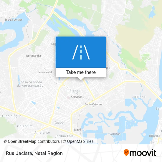 Rua Jaciara map